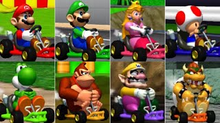 Mario Kart 64 HD // All Playable Characters