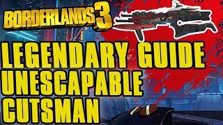 Borderlands 3 Unescapable Cutsman Legendary Smg Guide