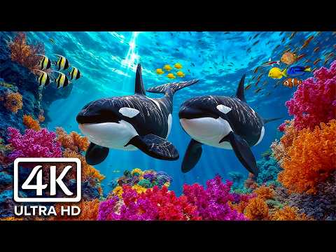 Dive Into Ocean Bliss 4K 🌊 Tropical Reef Fish & Underwater Paradise in 4K Ultra HD