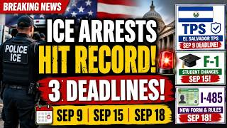 ICE ARRESTS HIT RECORD!