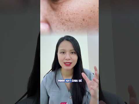 Xử lý tàn nhang cho làn da chưa qua trea.tment #nguyenmaihuong #chamsocda