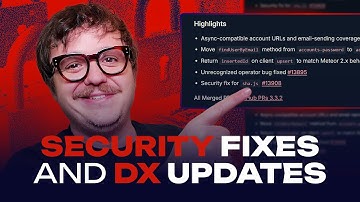 New Meteor Version: 3.3.2! Security Fixes and DX Improvements