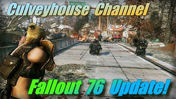 Culveyhouse Channel Update: Fallout 76 Launch Party Today at 5pm Pacific, in 1440p/60fps!