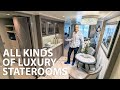 Regent seven seas grandeur cabin tours a look at six suites