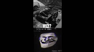 BMW V— (4k video ) #trollface #phonk #engine #4k #car #bmw #v12engine #sub  #shorts #meme #viral