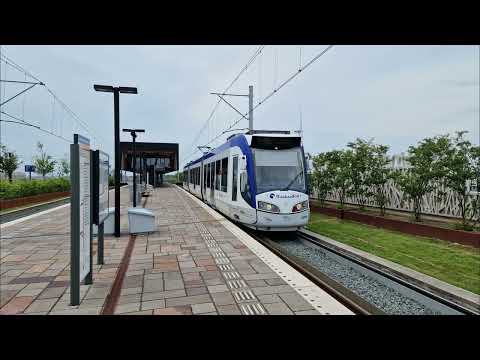 HTM RandstadRail 4 Lansingerland Zoetermeer - Den Haag De Uithof | Alstom RegioCitadis 4024 | 2022