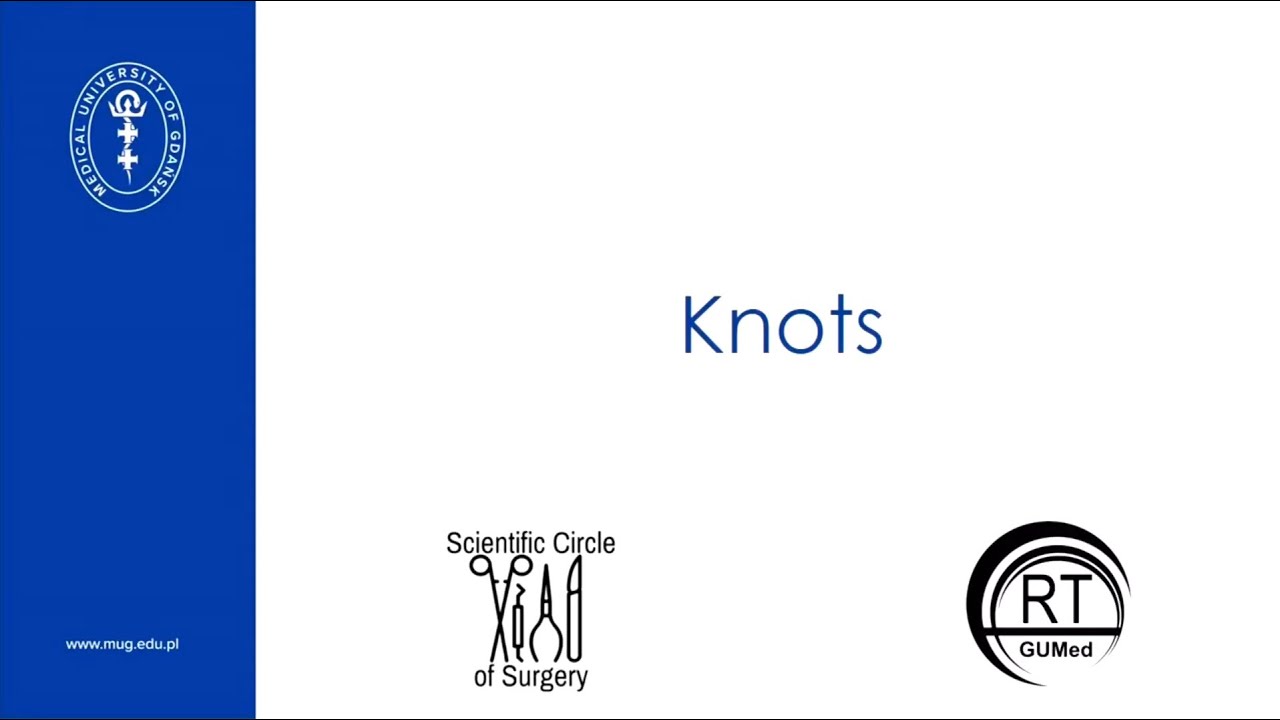 Surgical suturing Knots YouTube