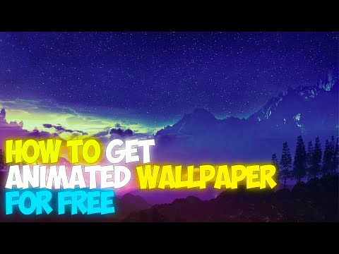 How To Get Animated Wallpaper For Free | Windows 10/8/7 | 2020
