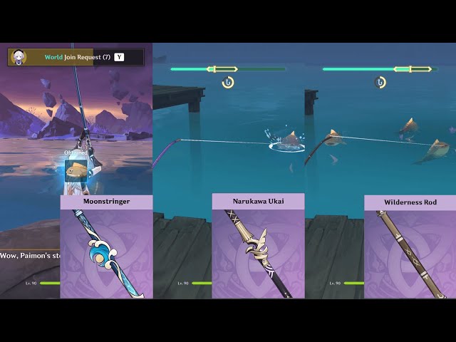 Moonstringer vs Regional Fishing Rod and Wilderness Rod 