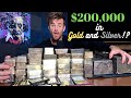 $100,000 in Silver Bars vs $100,000 in Gold Bars | Gold to Silver Ratio