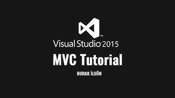 ASP.NET MVC 5 Dersleri Part 1
