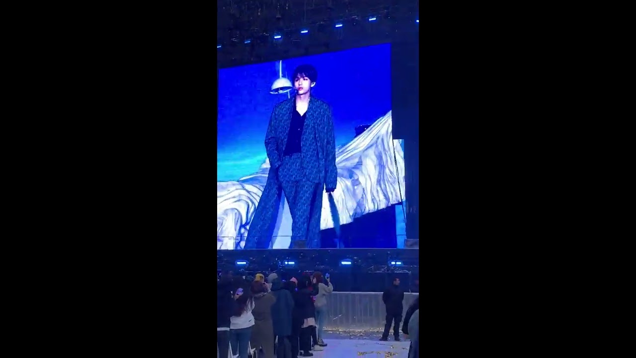 190607 Singularity Taehyung - BTS Speak Yourself Tour Stade de France Fancam