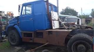 Зил-Седельный Тягач Со Спальником Двигатель Ямз-236Zil-Truck Tractor With Sleeping Bag Yamz-236