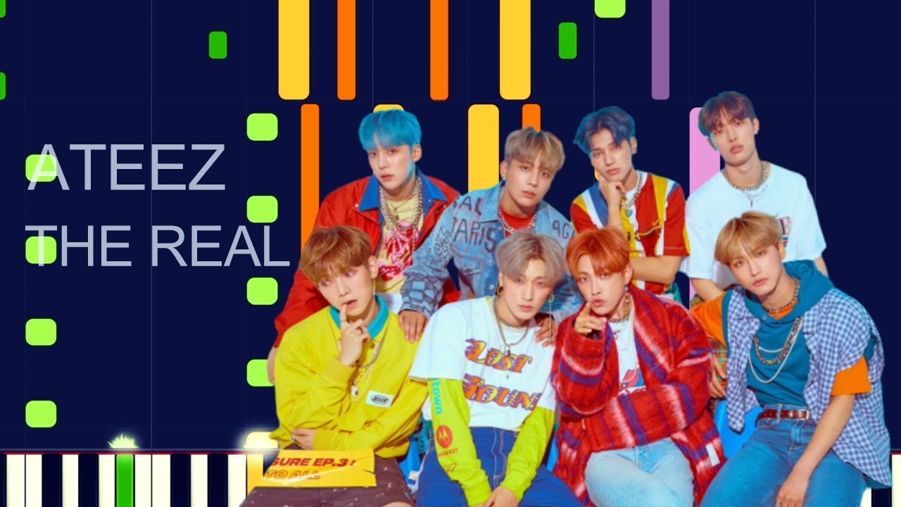 ATEEZ - THE REAL (PRO MIDI FILE REMAKE) - "in the style of"
