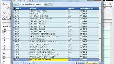 Software contable ContaPyme - Ej 1 Operación de compra de un elemento con perso de cuentas