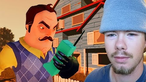 This Hello Neighbor PROTOTYPE Fan Game Is Cursed