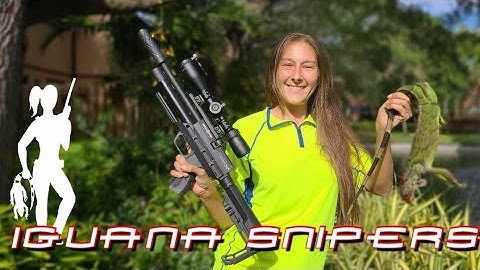 Iguana Snipers 94: Iguana Hunting in Fort Lauderdale with the Atomic XR air rifle