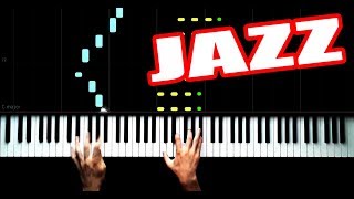 Easy Piano Jazz - 1 Dakikada Caz Çal - Tutorial By Vn
