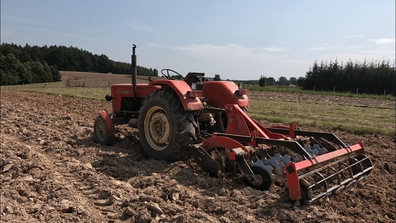 Talerzowanie pokładu - Ursus C360 & Dexwal Żuk