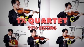 1% Quartet Skills 99% Editing Skills