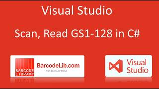 How to scan, read GS1-128 barcode images using BarcodeLib C# Barcode Scanner library