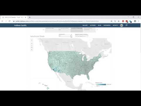 Using the 2018 EAVS Data Visualization