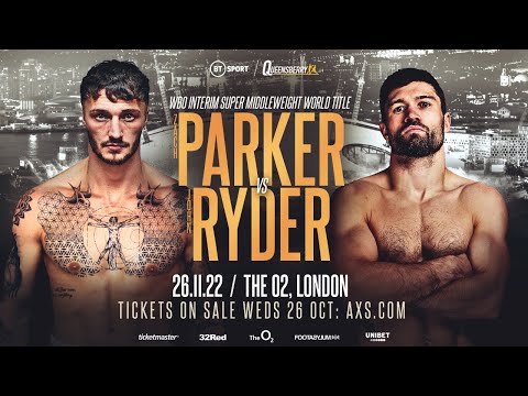 Zach Parker vs John Ryder | Live Press Conference | The O2, London, November 26