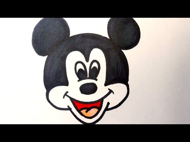 Pin by sonia on Face Painting | Easy disney drawings, Mouse drawing, Mickey  mouse drawings