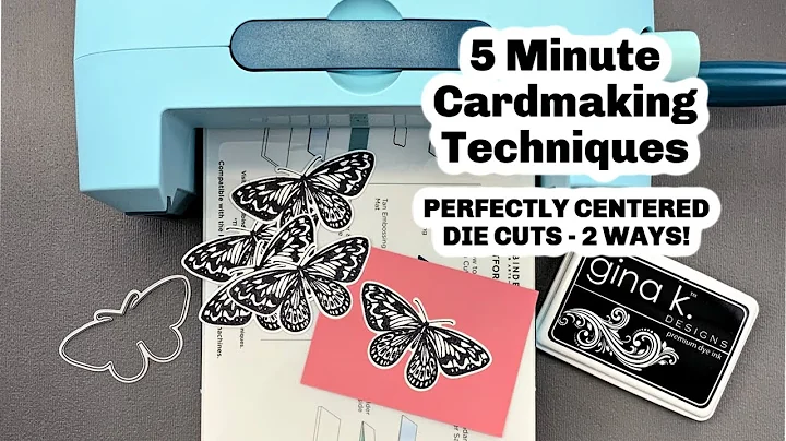 5 Minute Cardmaking Techniques - Perfectly Centere...