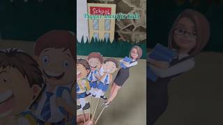 How to make a puppet theatre #handmade #schoolproject #puppetmaking #viral
