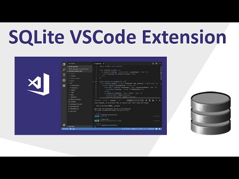 Using SQLite with VS Code Extension