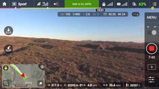 DJI Phantom 4 Long Range Test Over 4 Miles!