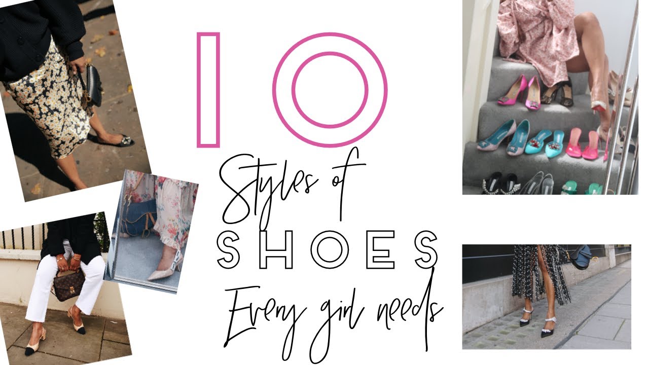 10 Essential Styles Of Shoes Every Girl Should Own | Chiara's Atelier ft. Manolo Blahnik & More