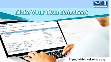 Fall 2022 MidTerm Examinations Make your datesheet now