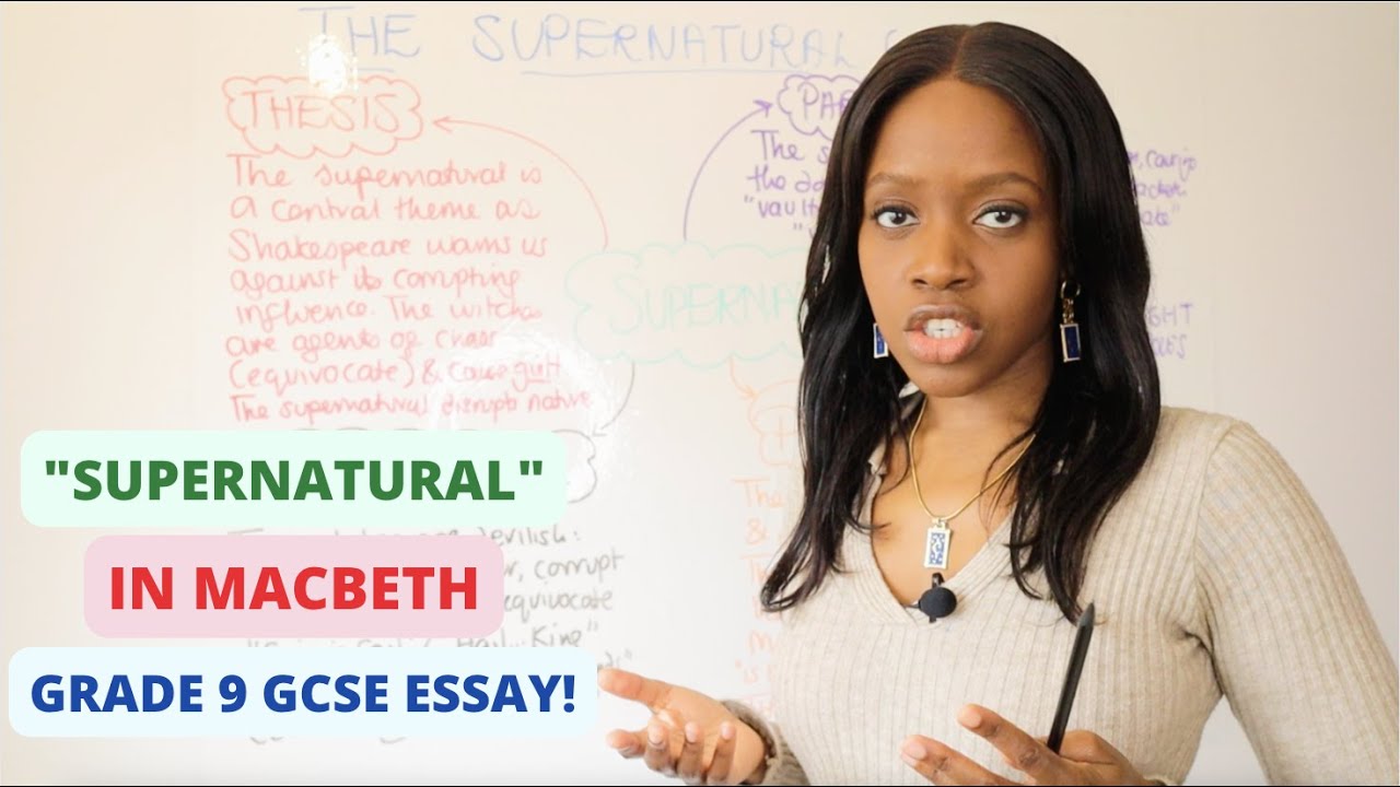 essay plan for supernatural in macbeth