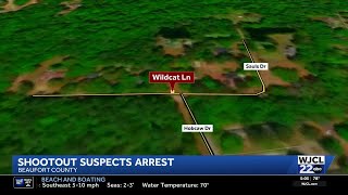 Suspect in custody after shootout with Beaufort County deputies