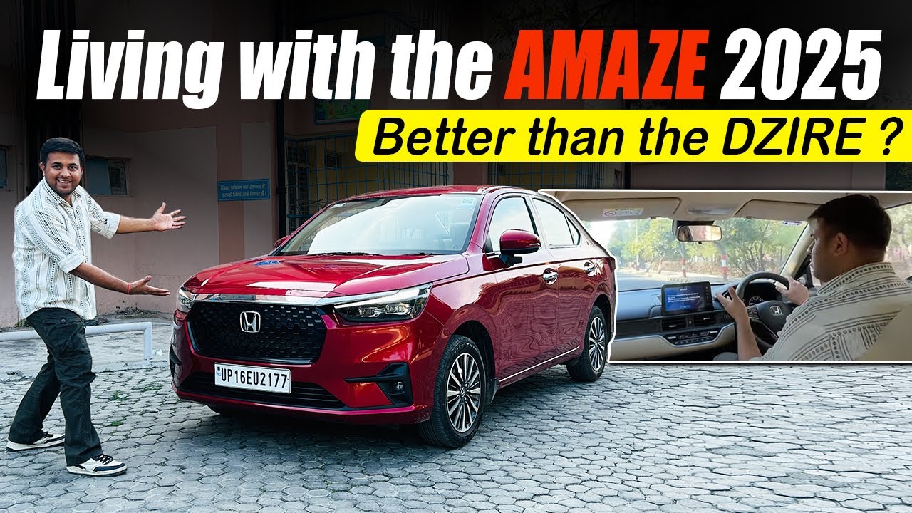 New Honda AMAZE - Does this even make sense in 2025 | Mileage, Space, Comfort - Better than DZIRE ?