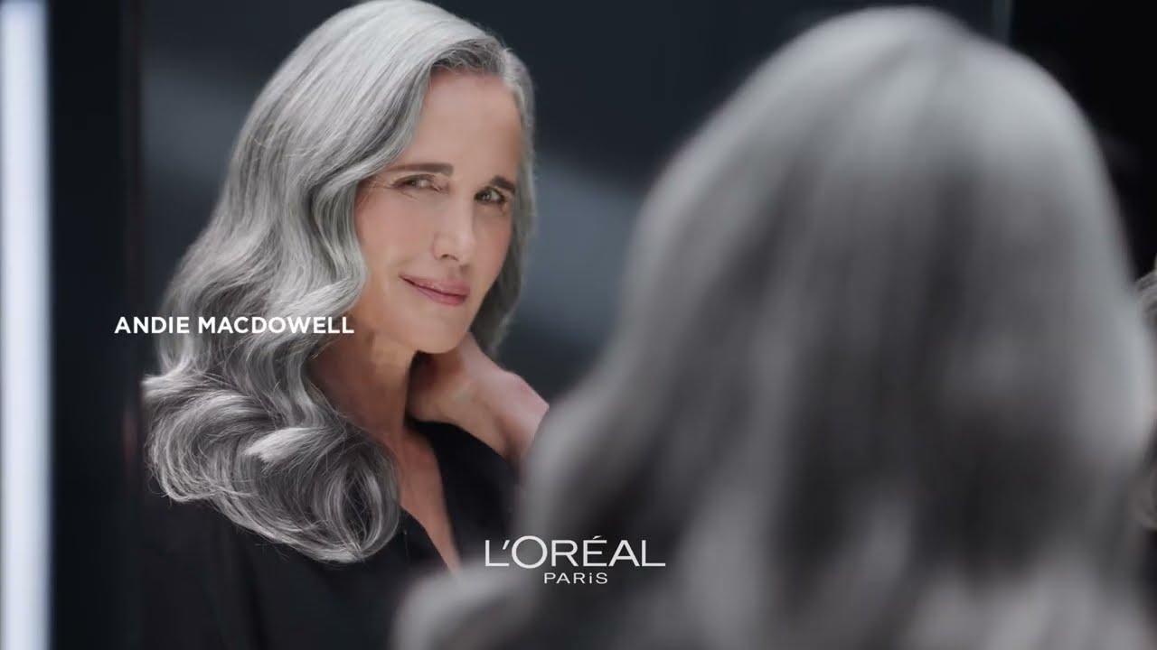 L'ORÉAL PARIS - COOL SILVER - ANDIE MACDOWELL