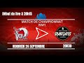 Match de  championnat vcb  spartiates