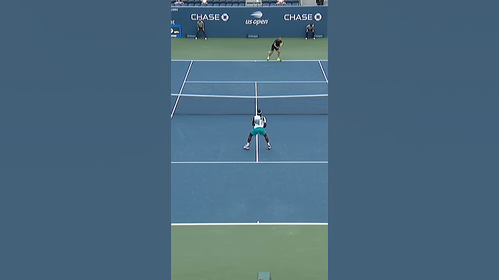 Wait for Tiafoe's REACTION... 😂