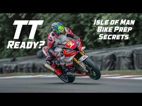 Thumbnail for TT Ready? The last minute secrets of Isle of Man TT bike prep. Rapid Honda CBR for Jamie Coward