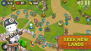 Tower Defense Legends: Mercenary Stories strategy game Android Trailer (Official)