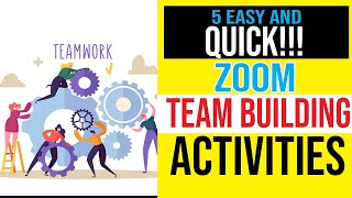 5 Quick ZOOM Games : Students, Employees, or Friends
