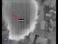 IDF Targets Terror Tunnel, Rocket Explodes