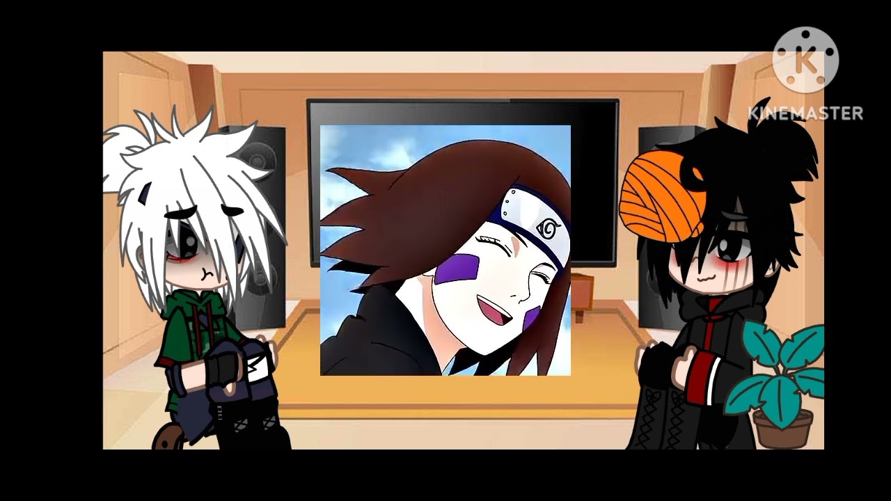 //kakashi y óbito reaccionan//👀(obikaka)🏳️‍🌈 {yaio} MALAS PALABRAS⚠️⚠️