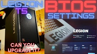 Can you upgrade the Lenovo Legion T5? Swaping the 3700x with an 5800X, BIOS, RAM and cooling.