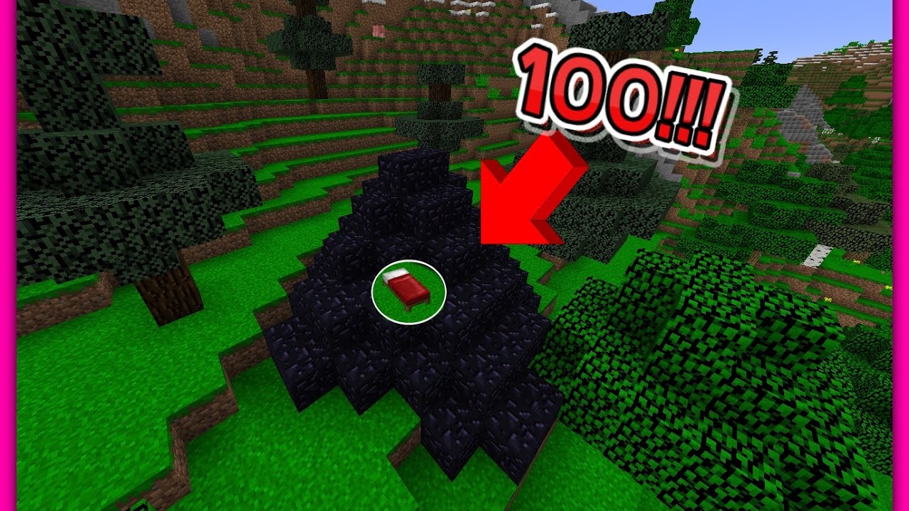 100 OBSIDIAN!!! Minecraft Bed Wars w/ Cupcake128 YouTube