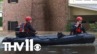 Severe flooding forces people in Texas to evacuate