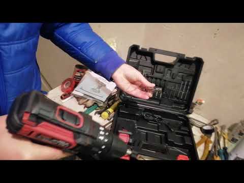 Шуруповерт ударный аккумуляторный Worcraft CD-20LiP Две скорости 2 АКБ 20 В 1.5 Ач  ЗУ, видео 1