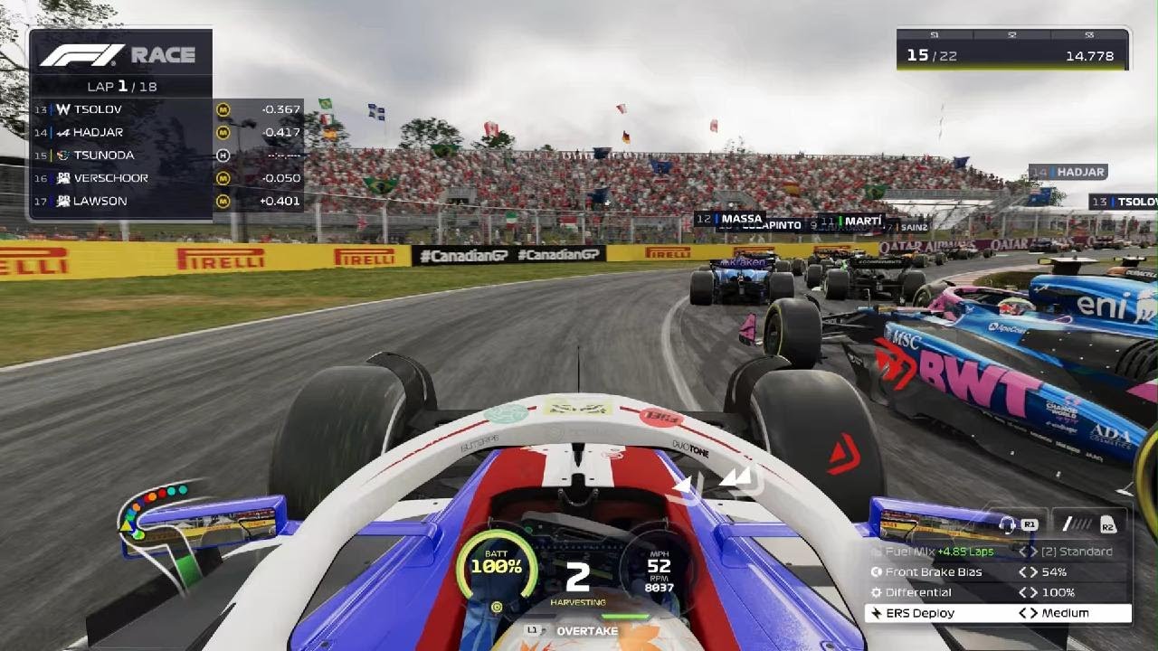 F1 25 Lola Toyota F1 season 5 round 7 Canada